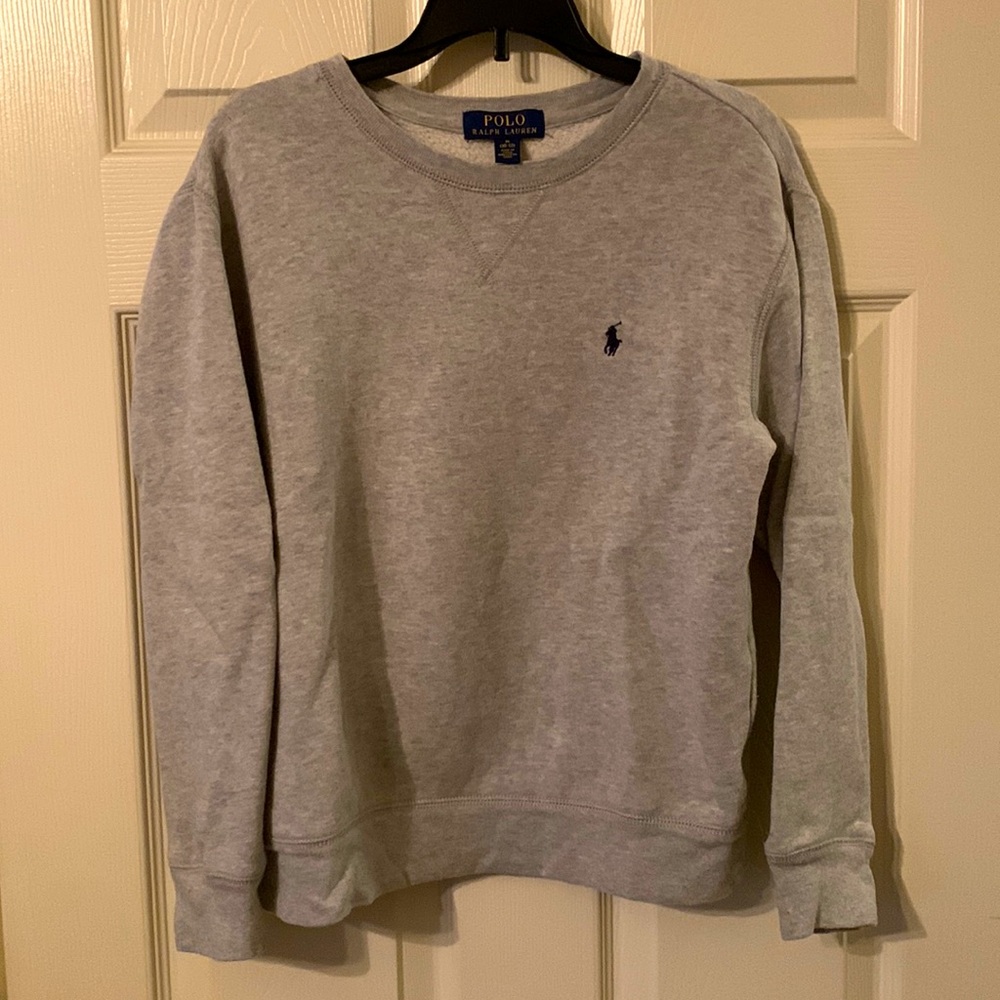 Gray Polo sweatshirt